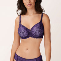 EMPREINTE CASSIOPEE UNDERWIRED SEAMLESS BRA - DARK PURPLE