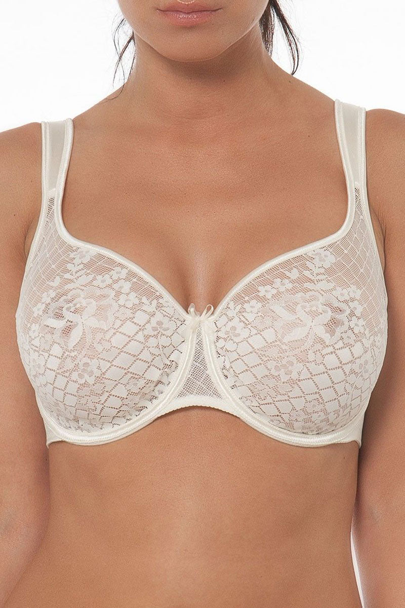 Empreinte Melody Lace Seamless Full Cup Padded Strap Underwire Bra
