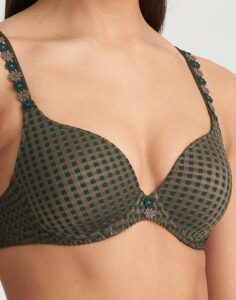 MARIE JO AVERO PADDED HEART SHAPE BRA - TINY JADE