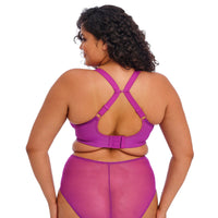 ELOMI MATILDA PLUNGE BRA - HOLLYHOCK