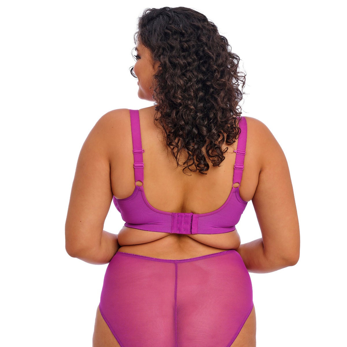 ELOMI MATILDA PLUNGE BRA - HOLLYHOCK