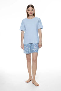 MEY FLOWER MEADOW 2-PIECE SHORT PJ SET