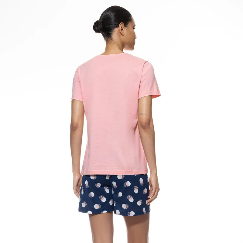 MEY SCRIBBLED DOTS 2-PIECE SHORT PJ SET