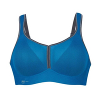 ANITA AIR CONTROL SPORTS BRA WITH PADDED CUPS - ATLANTIC