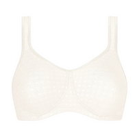 AMOENA TIANA WIRELESS MASTECTOMY BRA - OFF WHITE