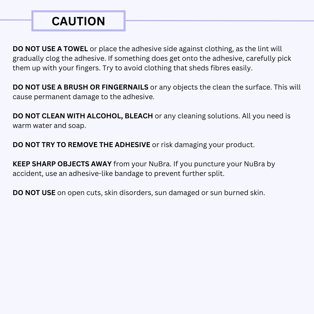 NUBRA FEATHER LITE BACKLESS BRA - NUDE