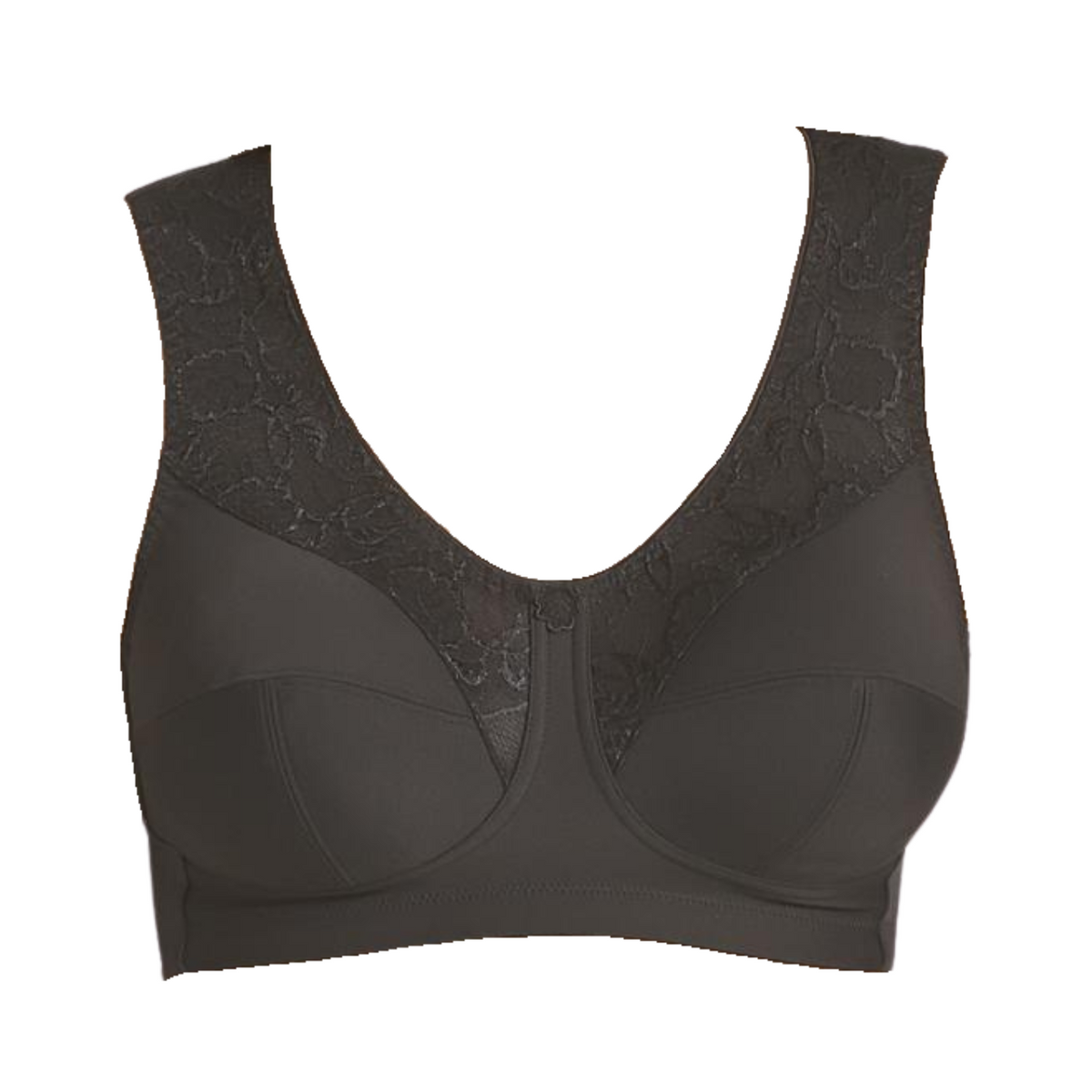 ANITA MICROENERGEN WIRELESS SUPPORT BRA - BLACK