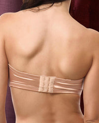 EMPREINTE MELODY PADDED STRAPLESS BRA - CARAMEL