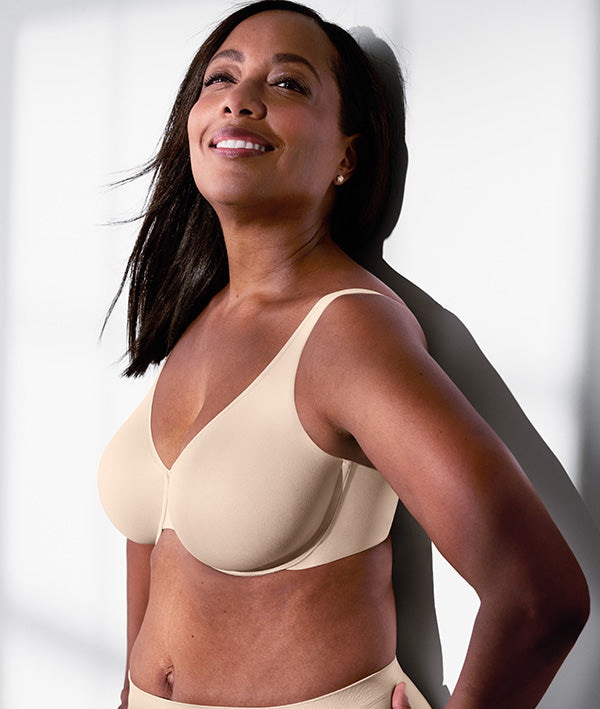 WACOAL COMFORTABLE COOL UNDERWIRE BRA - SAND