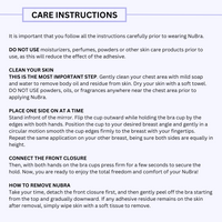 NUBRA FEATHER LITE BACKLESS BRA - NUDE