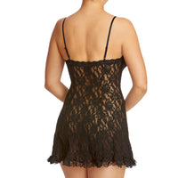 HANKY PANKY SIGNATURE LACE CIGARETTE GIRL CHEMISE - BLACK