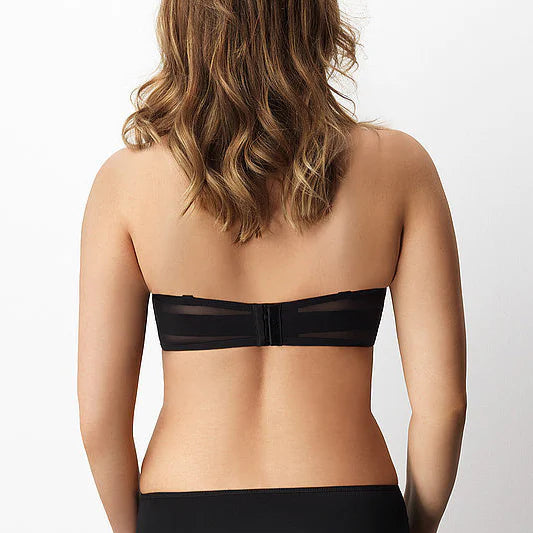 CORIN KAROLINA STRAPLESS BRA - BLACK