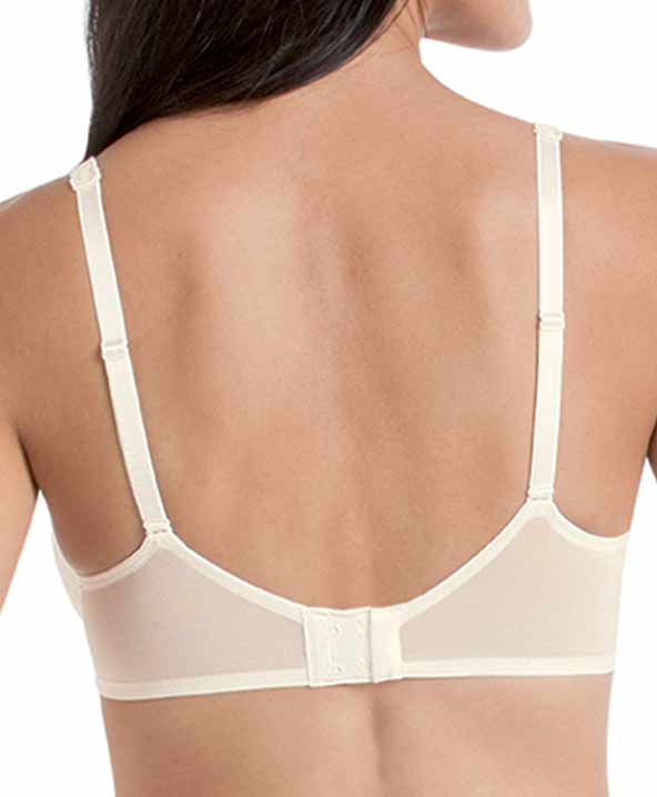 ROSA FAIA CHARLIZE UNDERWIRE BRA - CRYSTAL