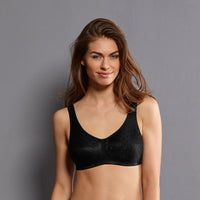 ANITA AIRITA POST MASTECTOMY BRA BILATERAL POCKETS - BLACK