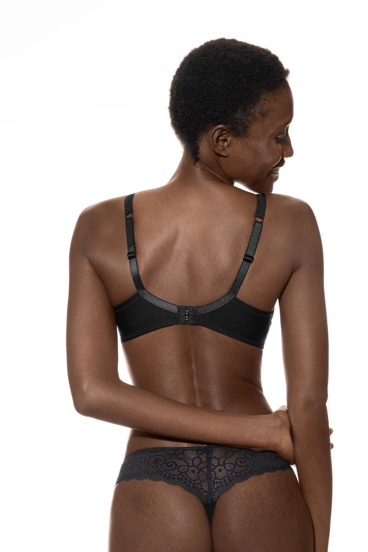 MEY SPACER FULL BRA - BLACK