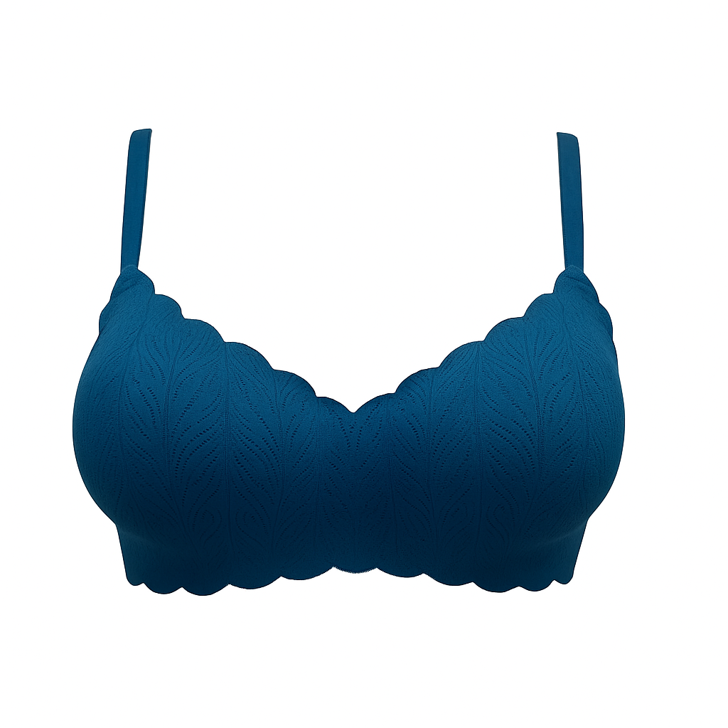 B.TEMPT'D B.WOW'D LACE WIREFREE BRA - MOROCCAN BLUE