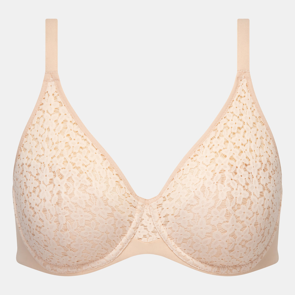 CHANTELLE NORAH COMFORT FLEX FULL COVERAGE BRA - NUDE BLUSH
