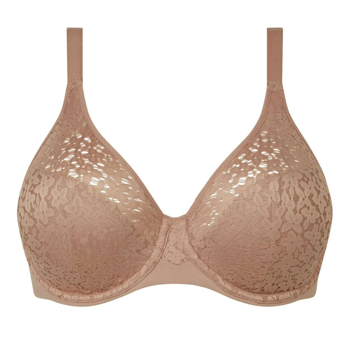 CHANTELLE NORAH COMFORT FLEX FULL COVERAGE BRA - COFFEE LATTE