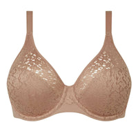 CHANTELLE NORAH COMFORT FLEX FULL COVERAGE BRA - COFFEE LATTE
