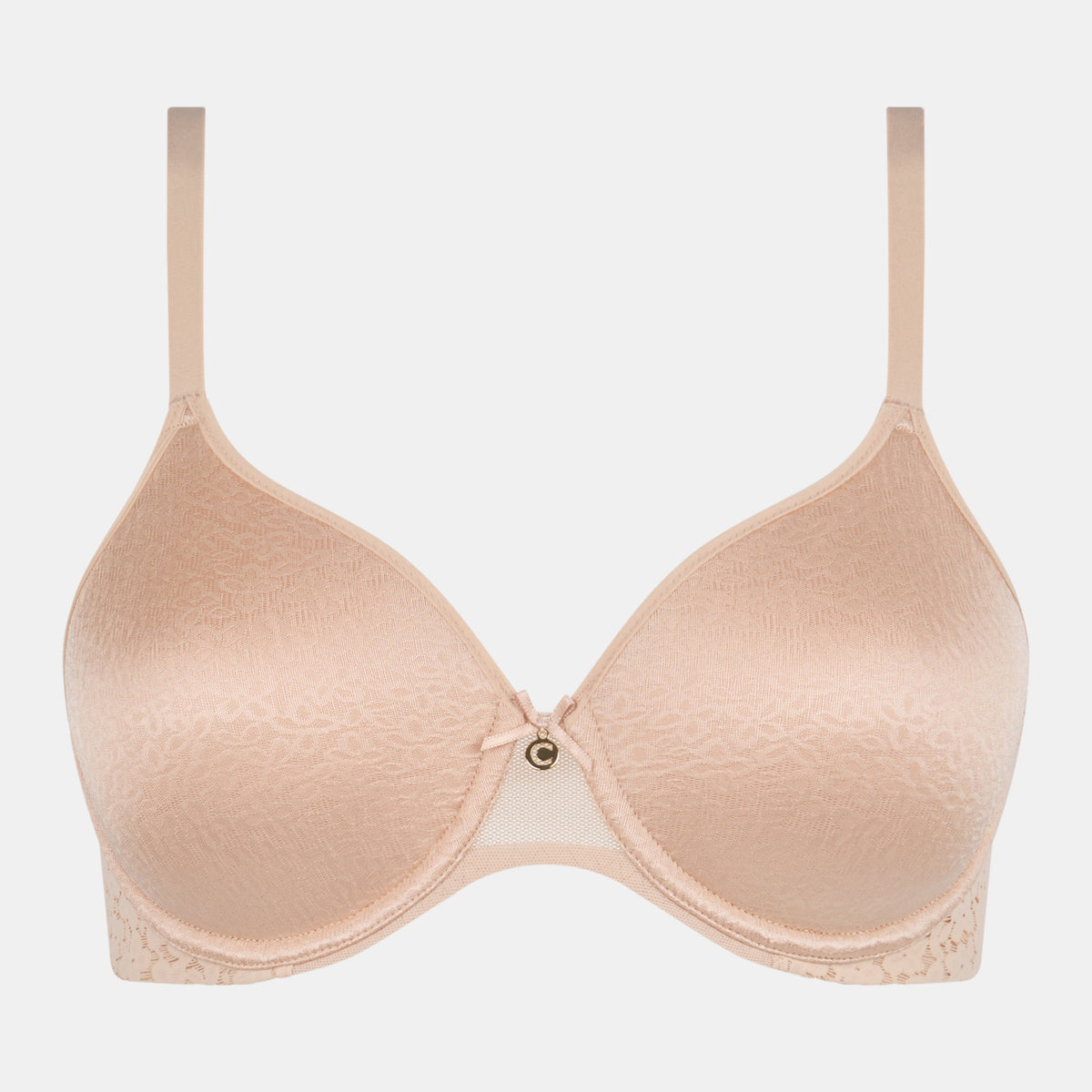 CHANTELLE NORAH COMFORT SPACER T-SHIRT BRA - NUDE BLUSH