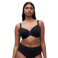 CHANTELLE EASY SUPPORT FULL COVER UNDERWIRE BRA - BLACK