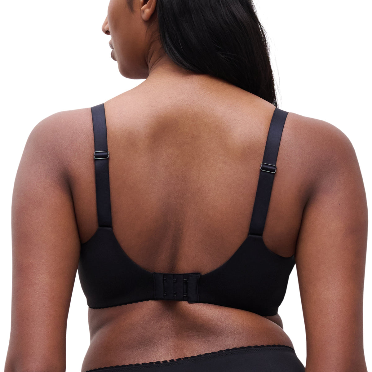 CHANTELLE EASY SUPPORT FULL COVER UNDERWIRE BRA - BLACK