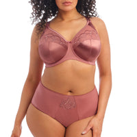 ELOMI CATE FULL CUP UNDERWIRE BRA - ROSEWOOD