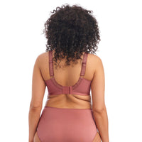 ELOMI CATE FULL CUP UNDERWIRE BRA - ROSEWOOD