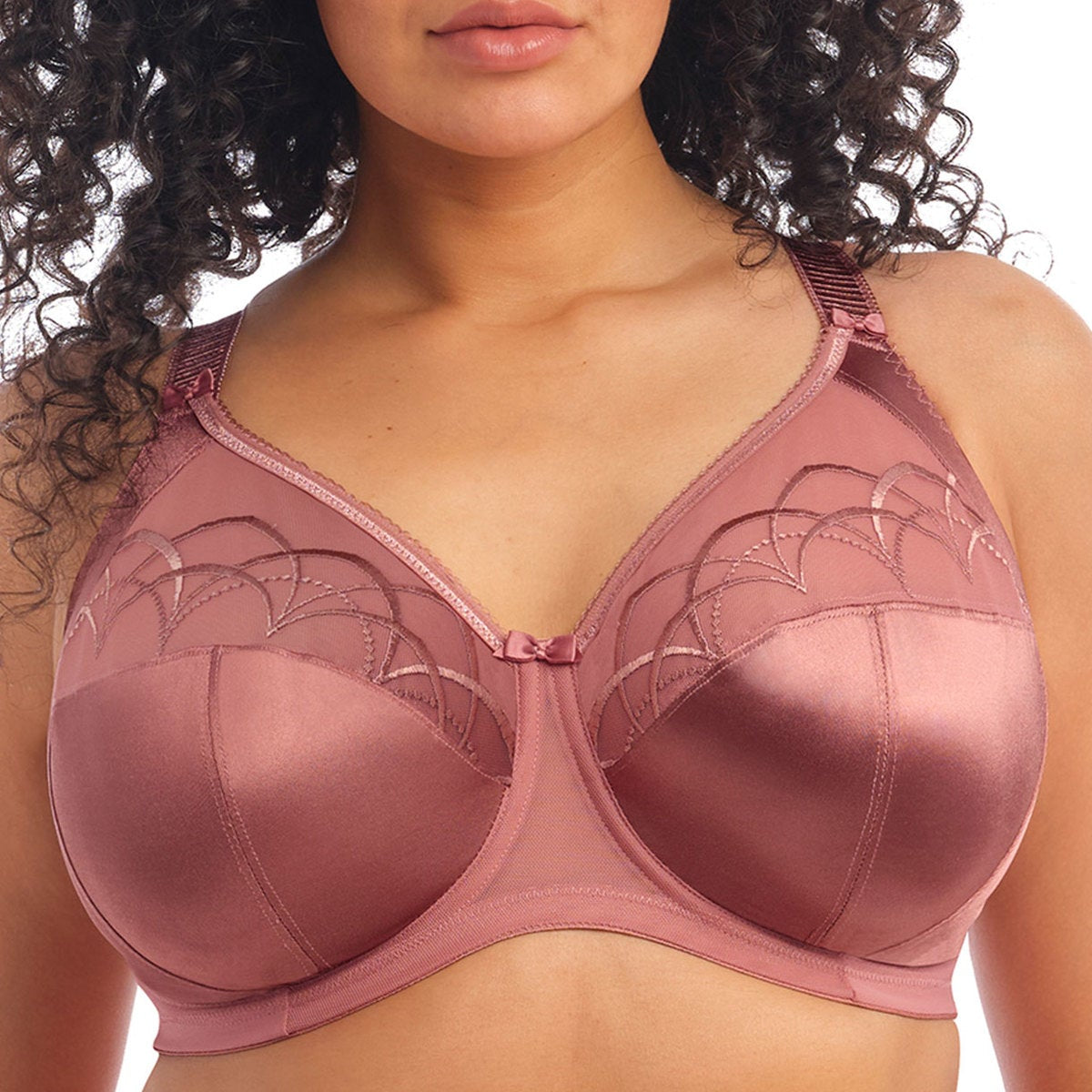 ELOMI CATE FULL CUP UNDERWIRE BRA - ROSEWOOD