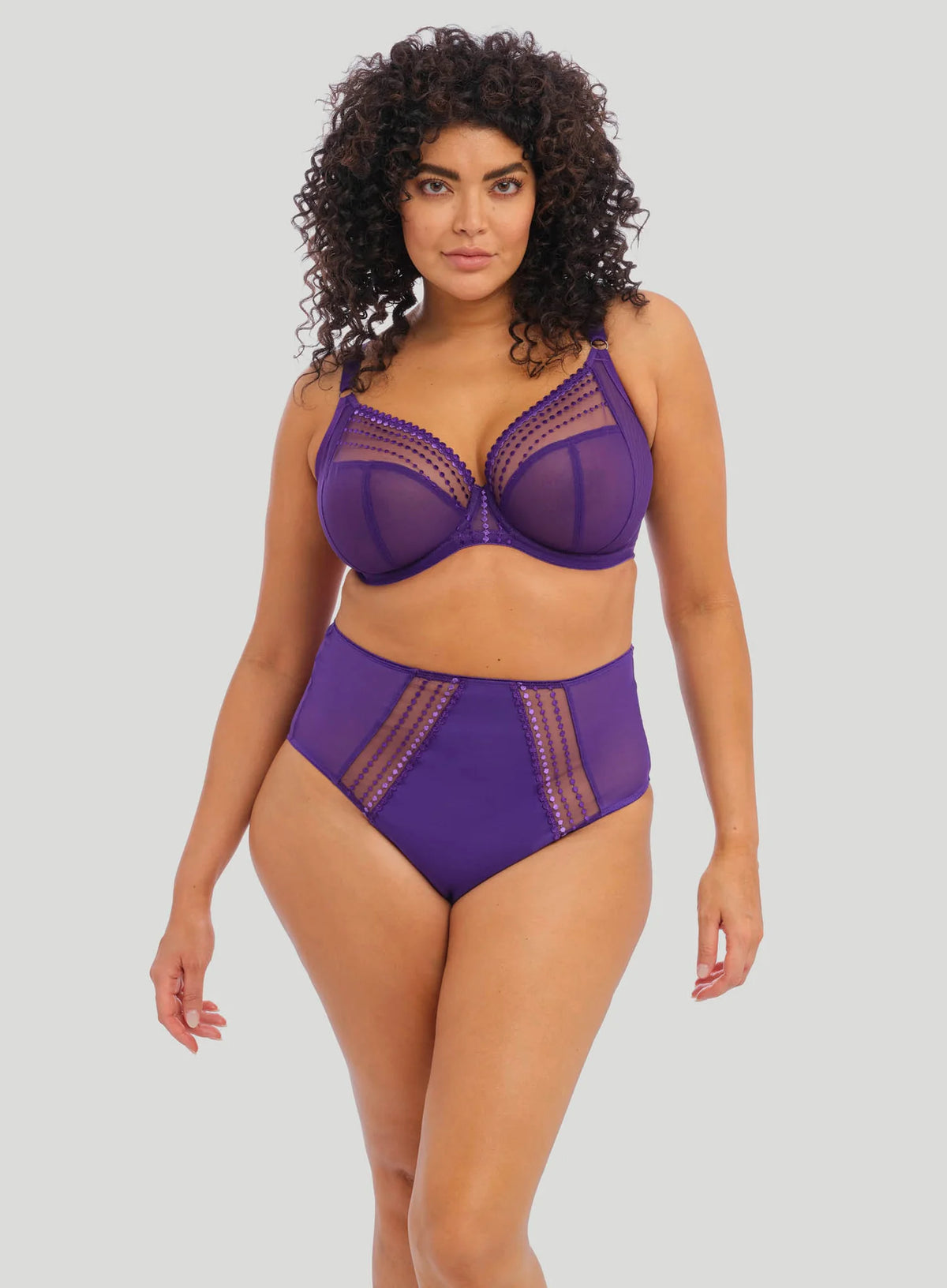 ELOMI MATILDA PLUNGE BRA - IRIS
