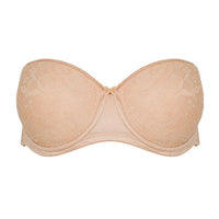 EMPREINTE MELODY PADDED STRAPLESS BRA - CARAMEL