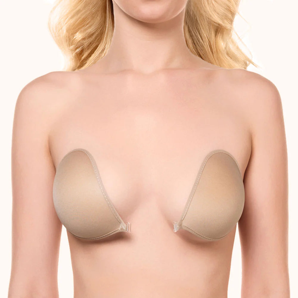 NUBRA FEATHER LITE BACKLESS BRA - NUDE