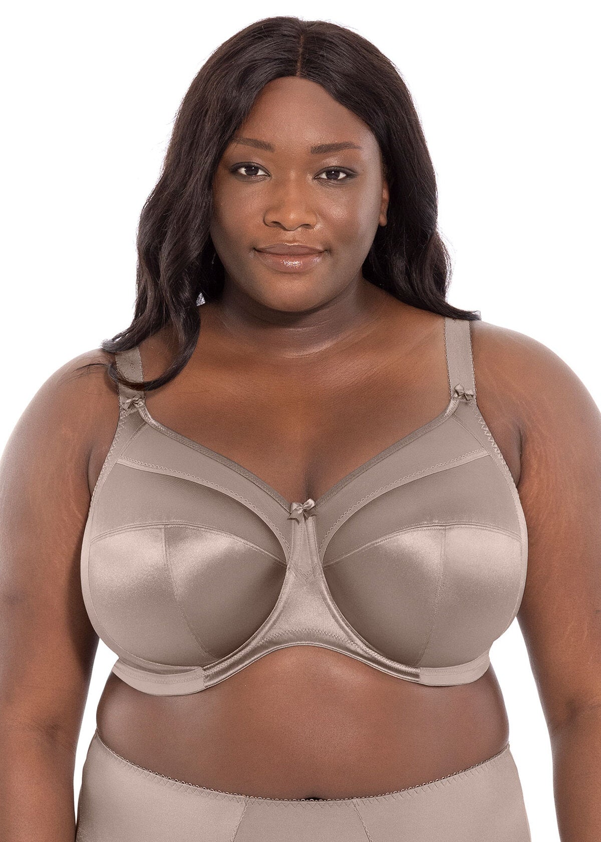 GODDESS KEIRA FULL CUP UNDERWIRE BRA - PEBBLE