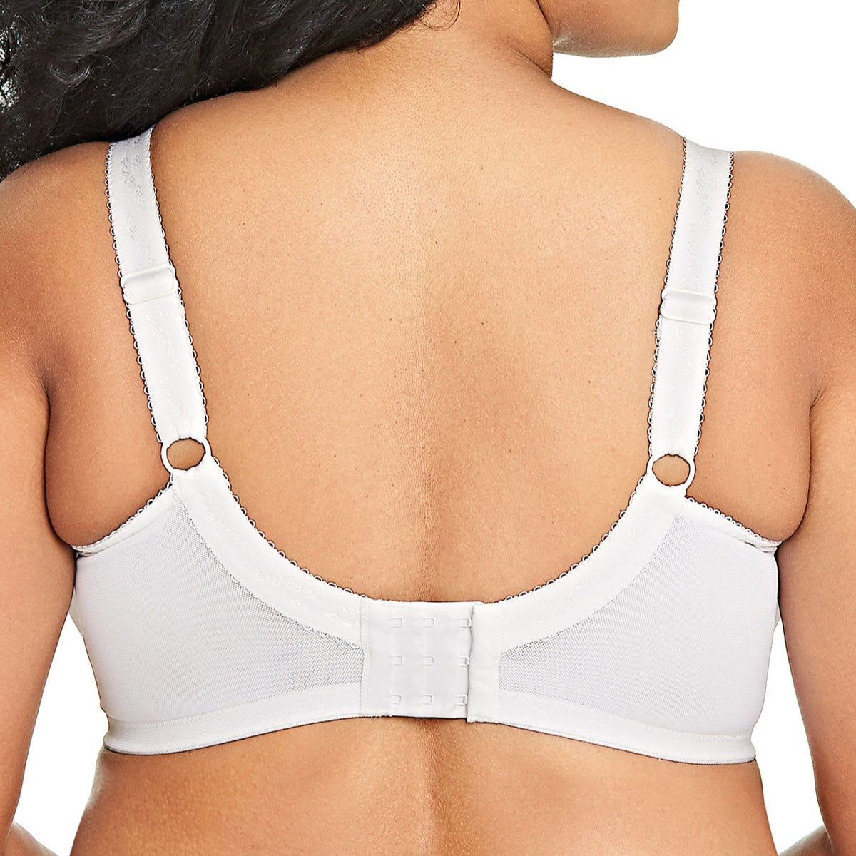 GODDESS KEIRA WIRELESS SOFT CUP BRA - WHITE