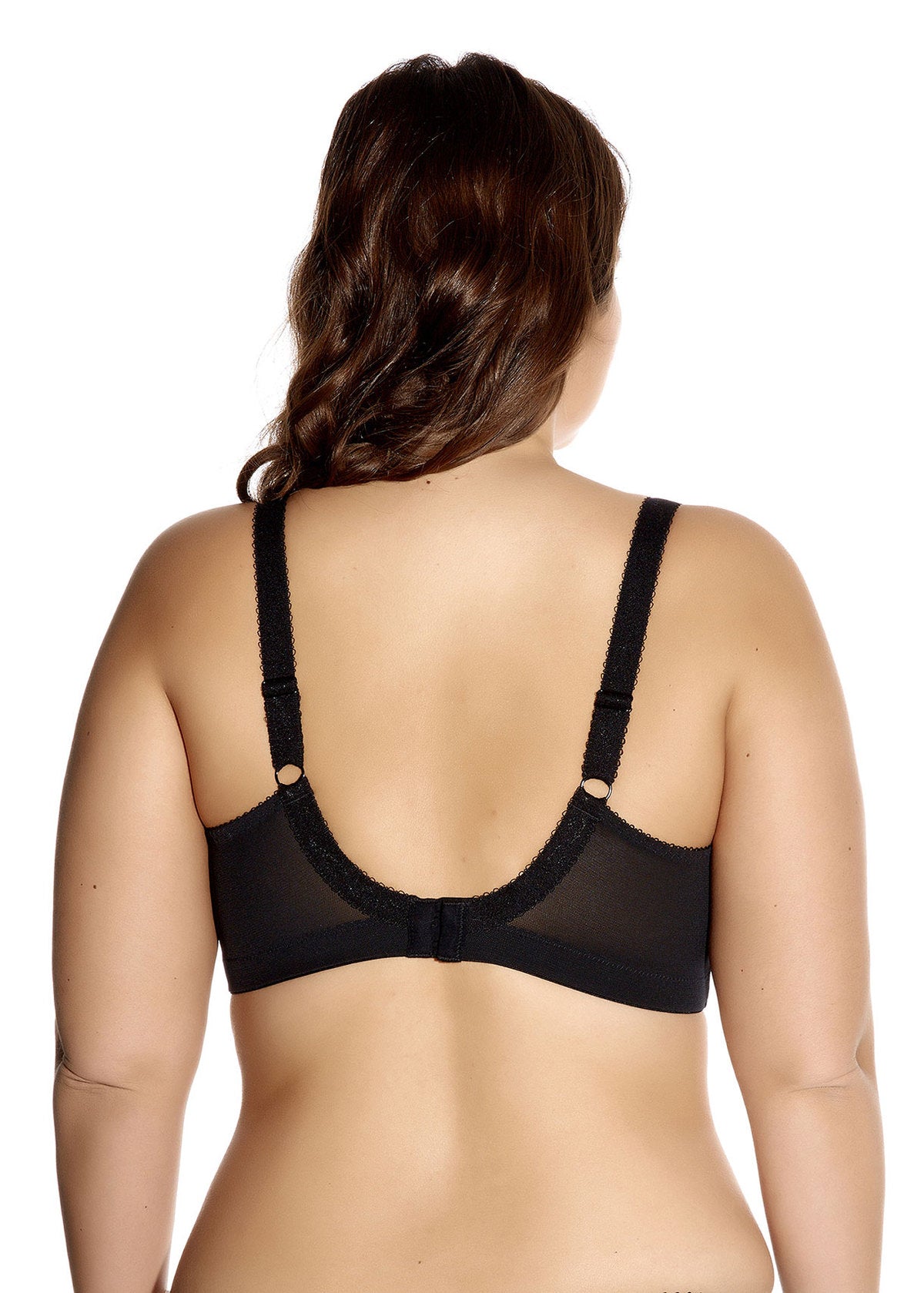 GODDESS KEIRA SOFT CUP NONWIRE BRA - BLACK