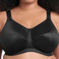 GODDESS CELESTE SOFT CUP NONWIRE BRA - BLACK