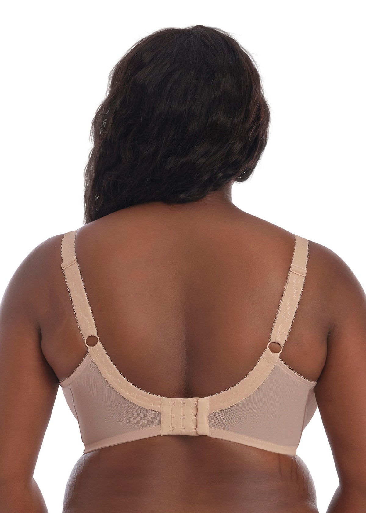 GODDESS CASSIE BANDED BRA - FAWN