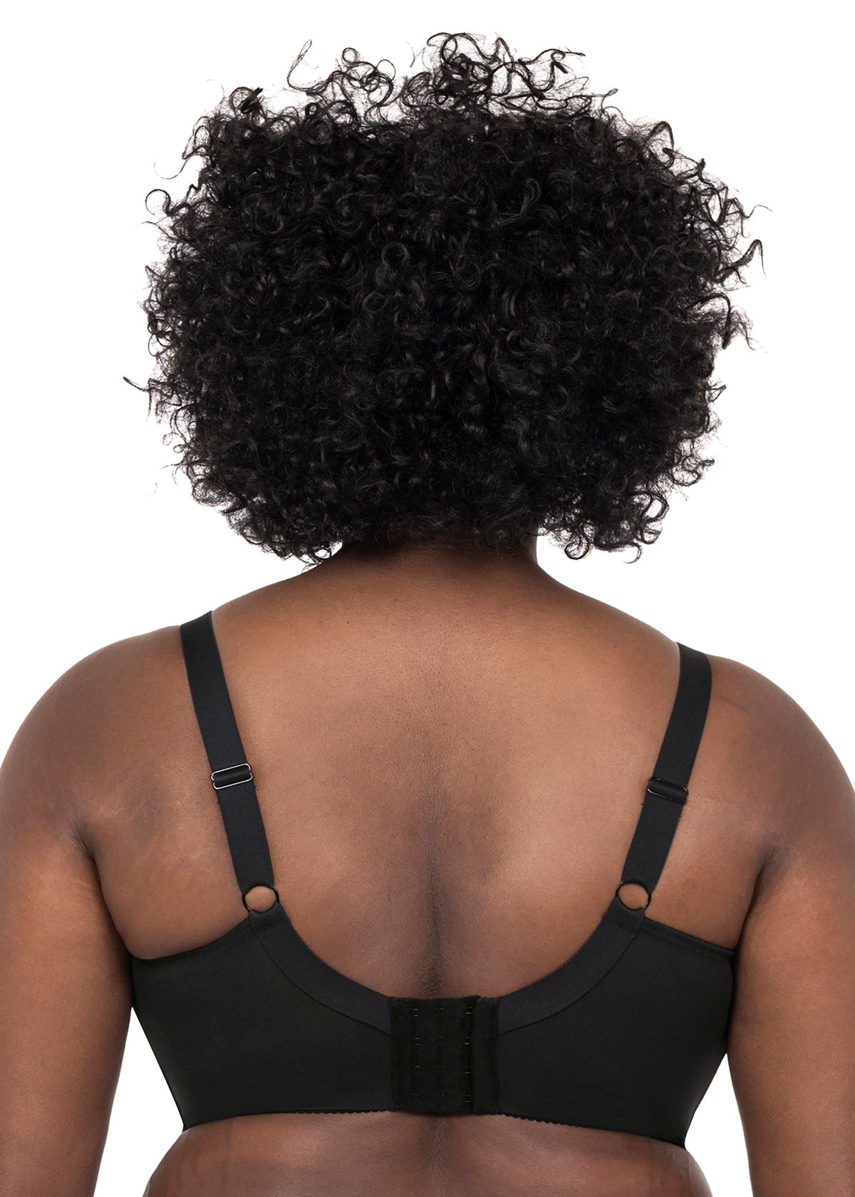 GODDESS VERITY SOFT CUP NON-WIRED BRA - BLACK
