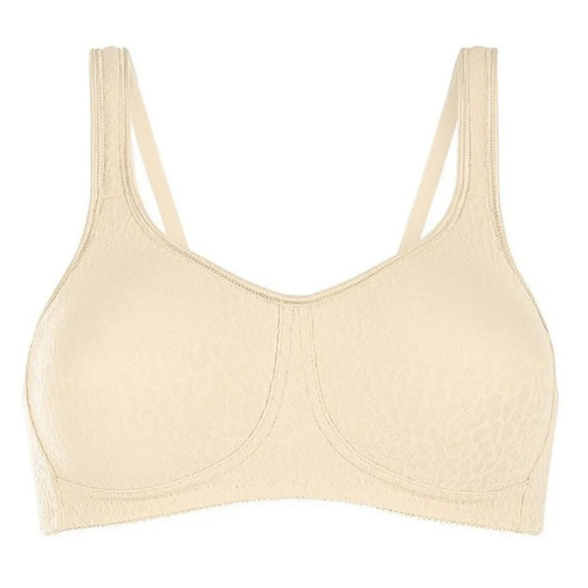 AMOENA MONA WIRELESS MASTECTOMY BRA - OFF WHITE