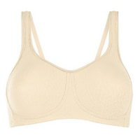AMOENA MONA WIRELESS MASTECTOMY BRA - OFF WHITE