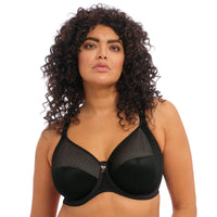 ELOMI KINTAI FULL CUP UNDERWIRED BRA - BLACK