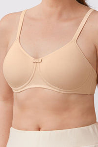 AMOENA LARA COTTON PADDED WIRELESS MASTECTOMY BRA