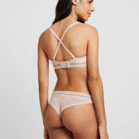CHANTELLE PASSIONATA RHYTHM STRAPLESS BRA - BEIGE