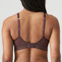 MARIE JO RICHARD WIRE BRA - AUBERGINE