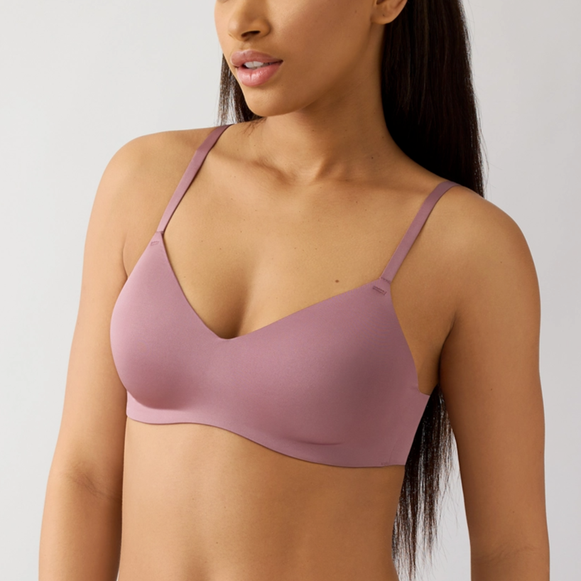B.TEMPT'D SPOTLIGHT WIREFREE CONTOUR BRA - GRAPE SHAKE