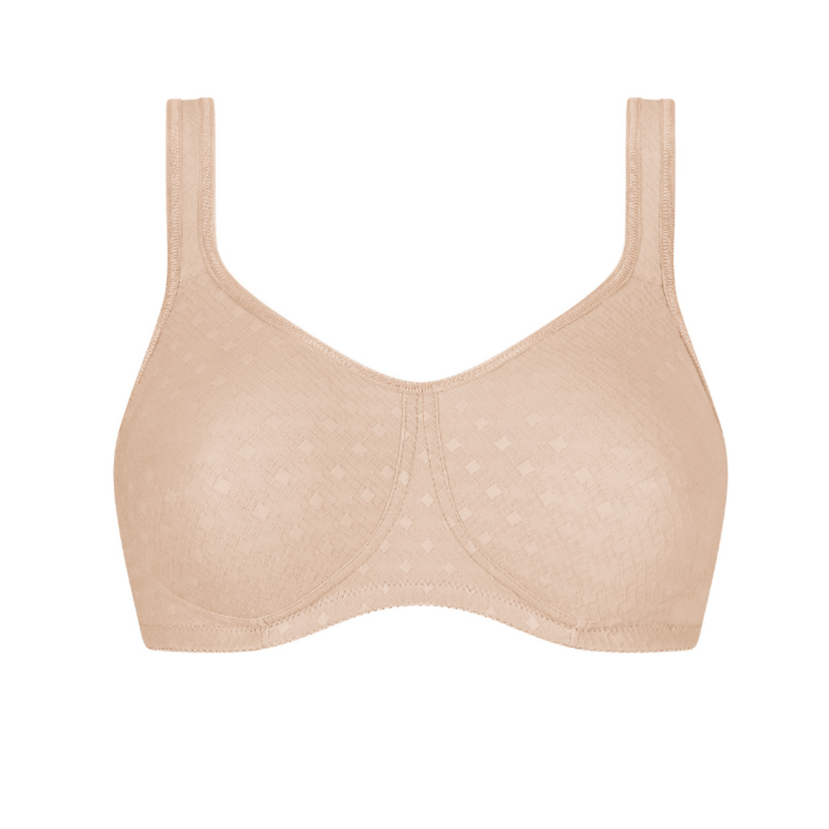 AMOENA TIANA WIRELESS MASTECTOMY BRA - SAND