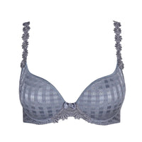 MARIE JO AVERO PADDED HEART SHAPED BRA - ATLANTIC BLUE