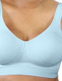 ABC MASSAGE BRA - CLEAR WATER BLUE