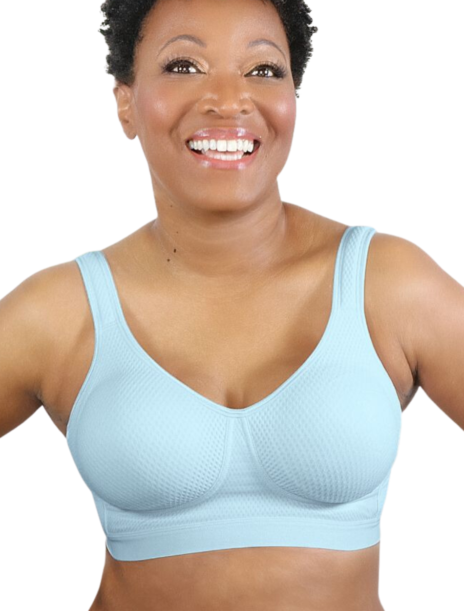 ABC MASSAGE BRA - CLEAR WATER BLUE