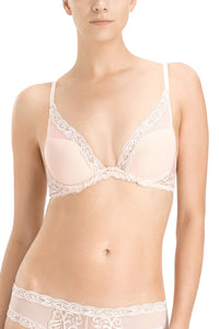 NATORI FEATHERS CONTOUR PLUNGE BRA - CAMEO ROSE